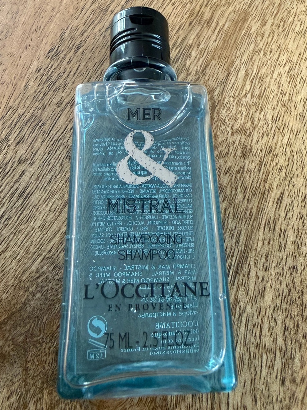 L'OCCITANE Mer & Mistral Shampoo 75ML 2.5OZ